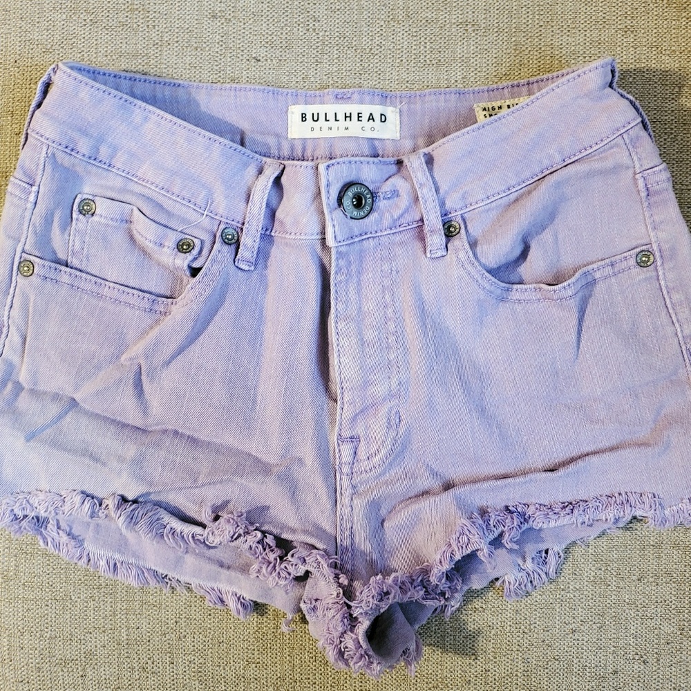 Bullhead High Rise Jean Shorts